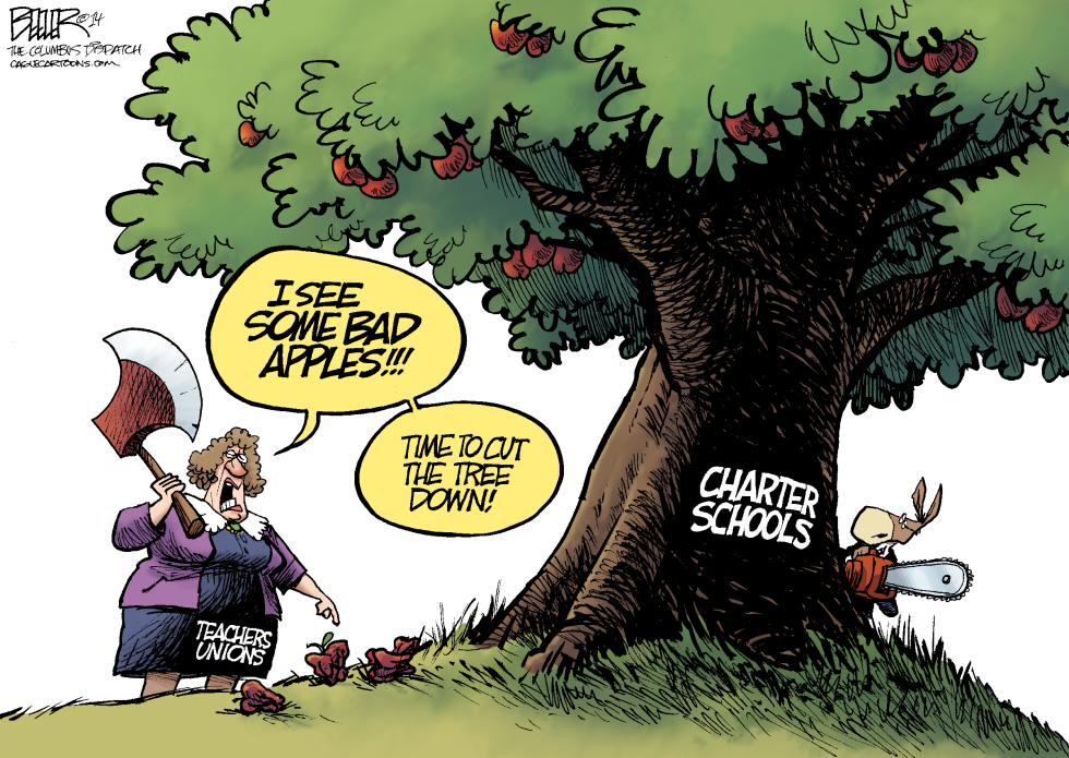  CHARTER SCHOOLS by Nate Beeler