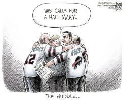 BUFFALO BILLS OWNER DIES  by Adam Zyglis
