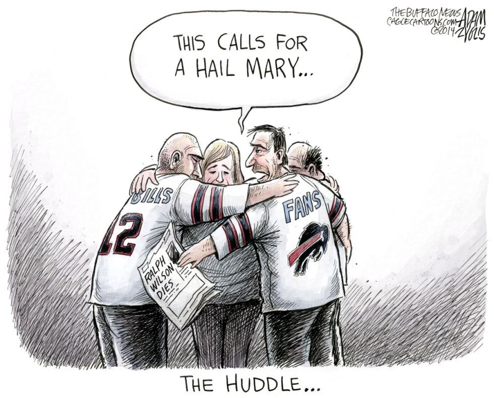  BUFFALO BILLS OWNER DIES by Adam Zyglis