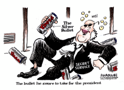 SECRET SERVICE  by Jimmy Margulies
