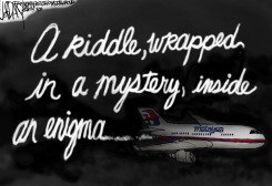 MALAYSIA FLIGHT RIDDLE by Jeff Darcy