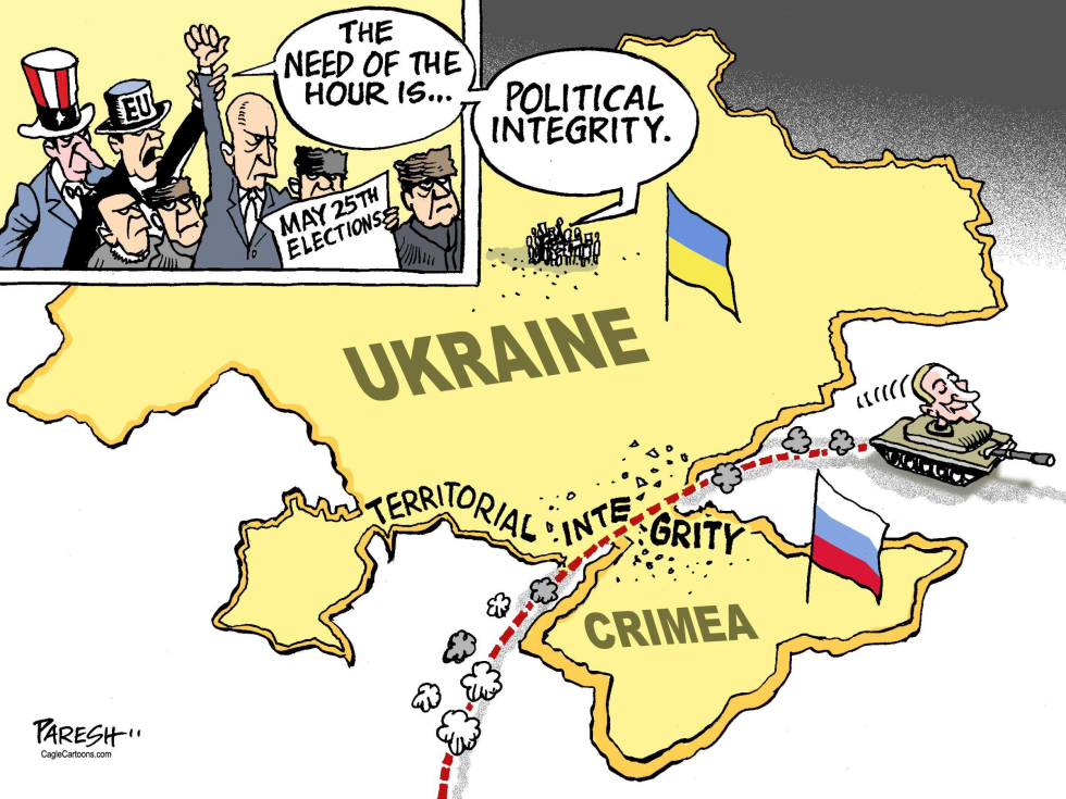  UKRAINE’S INTEGRITY by Paresh Nath