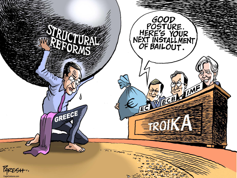  BAILING OUT GREECE by Paresh Nath