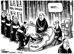 PAPAL CONCLAVE by John Trever
