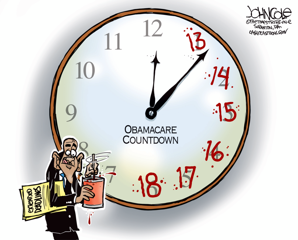 Obamacare countdown COLOR