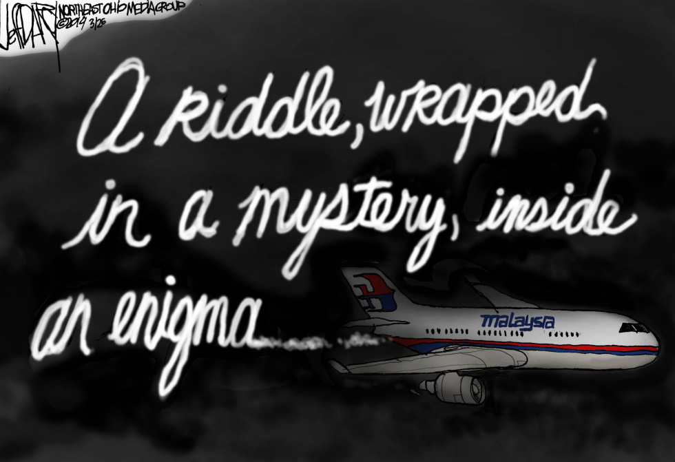 Malaysian plane search