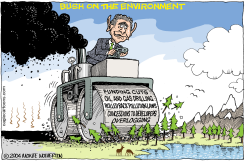 BUSH ON THE ENVIRONNMENT by Monte Wolverton