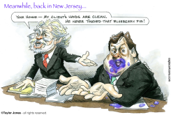 CHRIS CHRISTIE - ATTORNEY-CLIENT PRIVILEGE -  by Taylor Jones