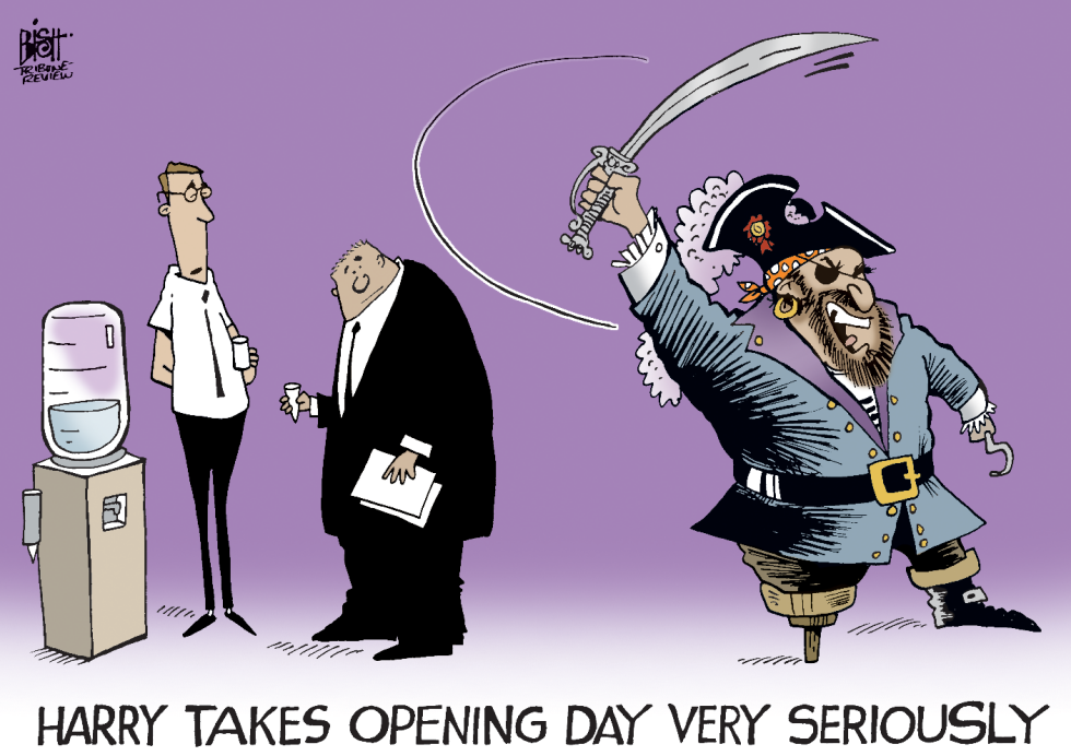 LOCAL, PITTSBURGH PIRATES OPENING DAY, COLOR