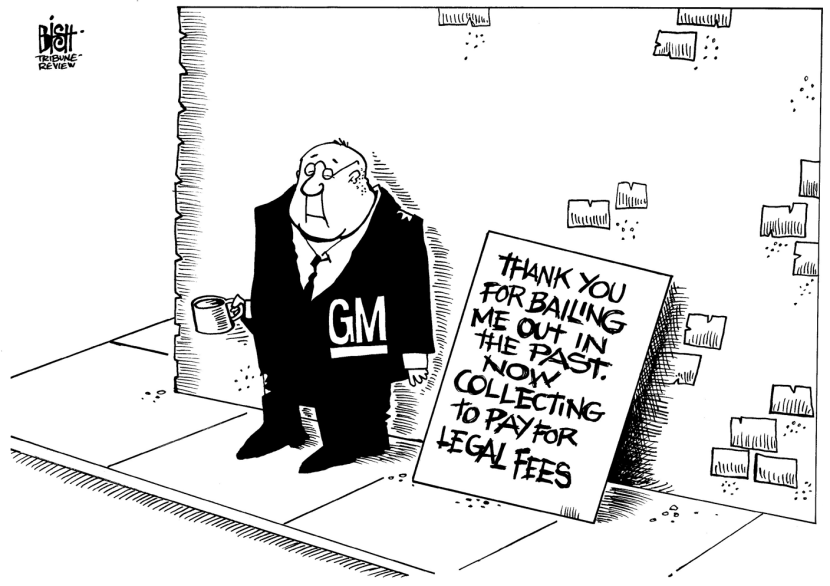 GENERAL MOTORS, B/W