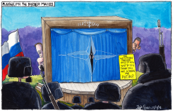 NATO UKRAINIAN RHETORIC THEATRE by Iain Green