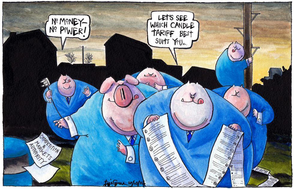 UK ENERGY COMPANY PRICE CONCERNS