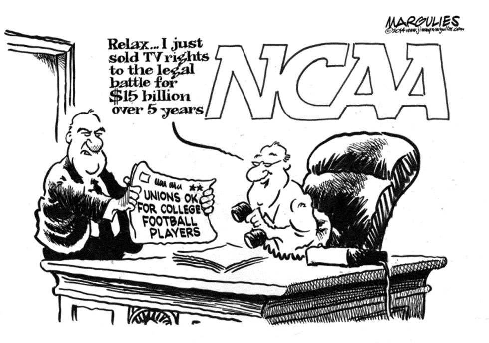 College Football players can form unions