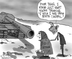OBAMA  UKRAINE'S PAIN by Gary McCoy