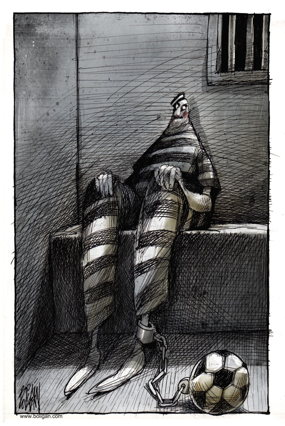 Prisoner of Football-Soccer