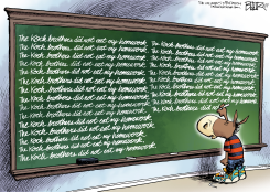 KOCH BROTHERS  by Nate Beeler