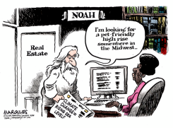 CLIMATE CHANGE RISING SEA LEVELS  by Jimmy Margulies
