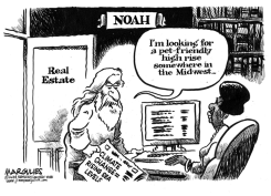 CLIMATE CHANGE RISING SEA LEVELS by Jimmy Margulies