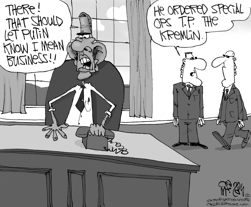 Obama Acts Tough
