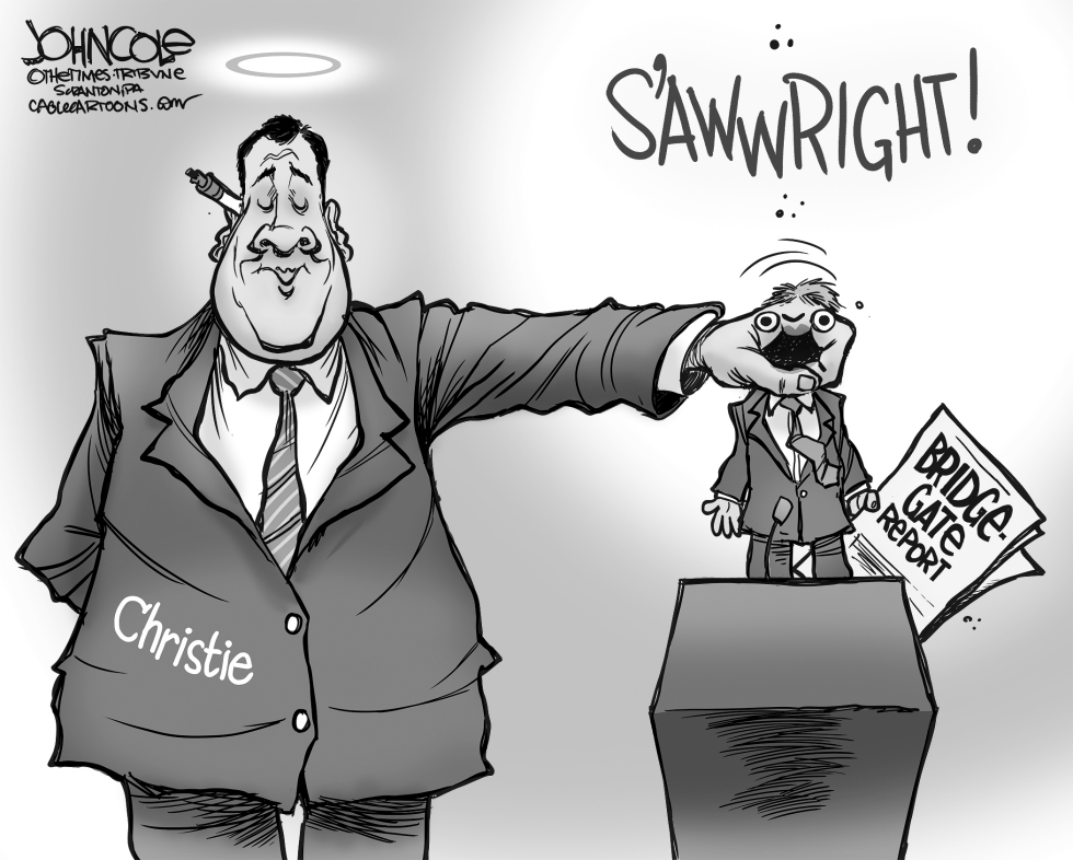 Christie bridgegate report BW