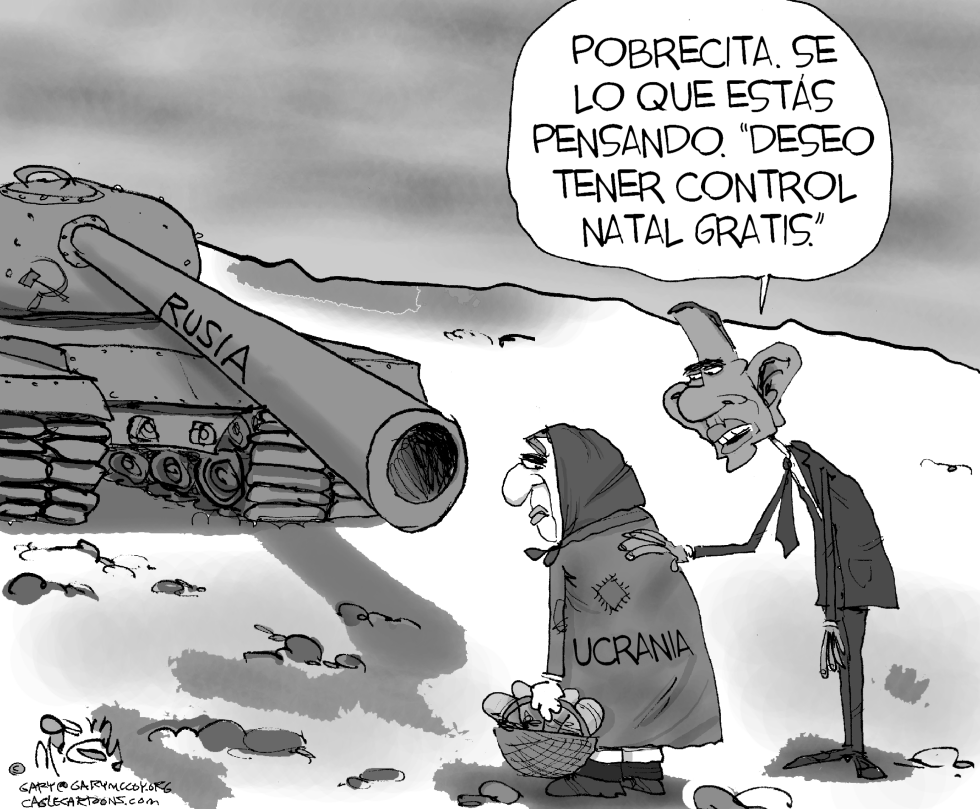  OBAMA Y EL DOLOR DE UCRANIA by Gary McCoy