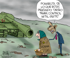 OBAMA Y EL DOLOR DE UCRANIA /  by Gary McCoy