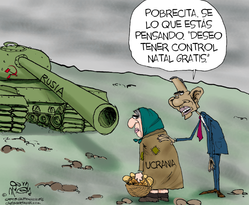Obama y el Dolor de Ucrania / COLOR