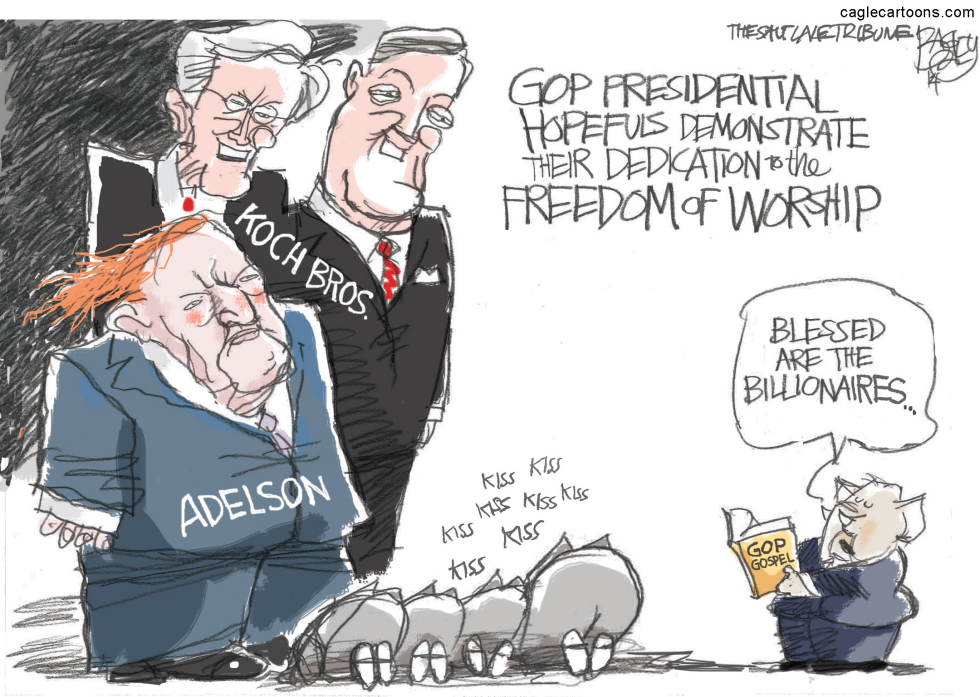  BLESSED BILLIONAIRES by Pat Bagley