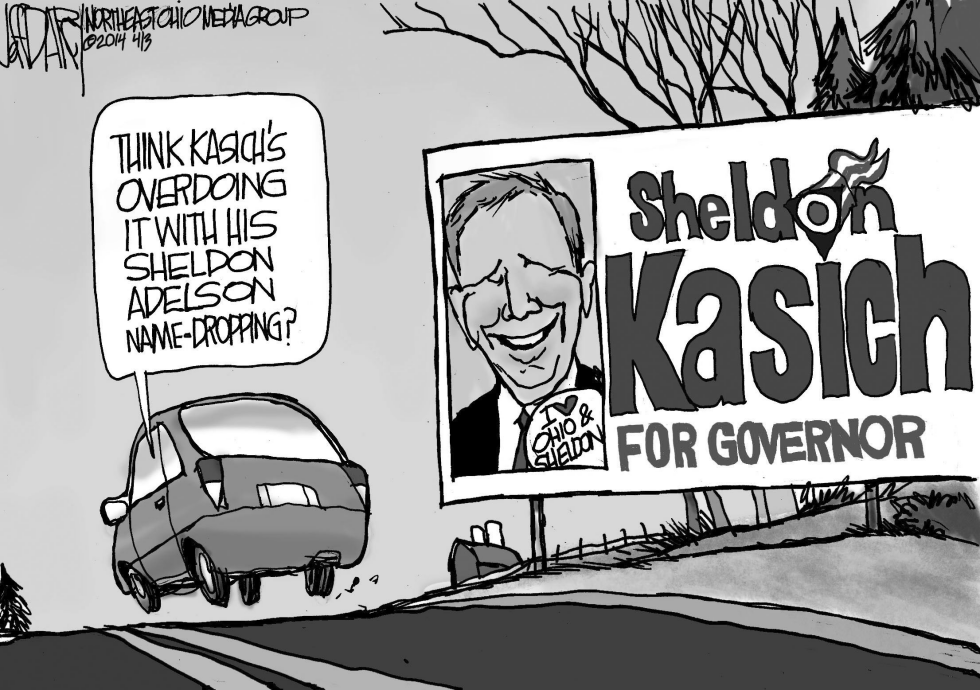 Gov Kasich and Sheldon Adelson