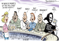 MILITARY MENTAL HEALTH by Joe Heller