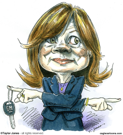 GENERAL MOTORS CEO MARY BARRA -  by Taylor Jones