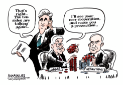KERRY AND MIDEAST PEACE PROCESS by Jimmy Margulies