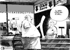 GAS PRICES by Cam Cardow