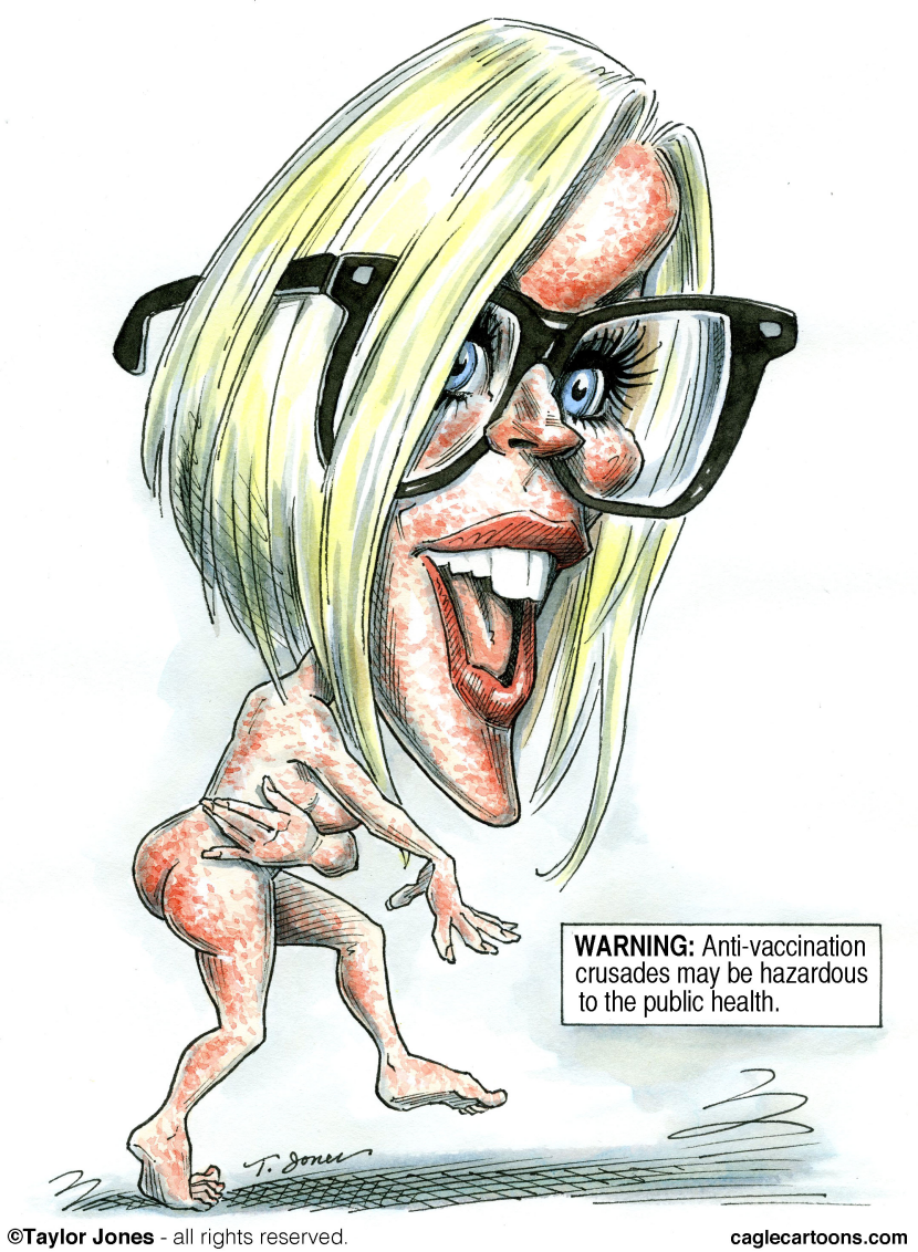 Jenny McCarthy revealed - COLOR