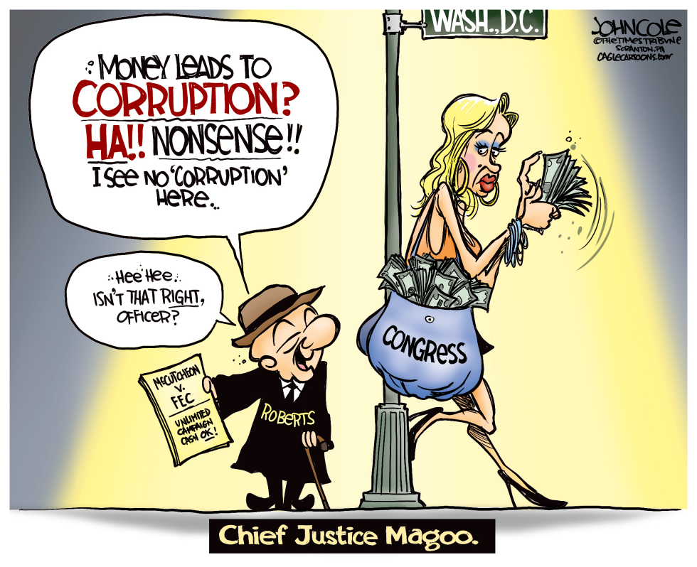  CHIEF JUSTICE MAGOO by John Cole