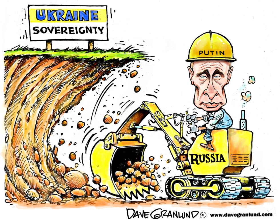  UKRAINE UNDERMINED by Dave Granlund