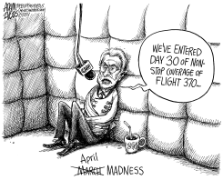 WOLF BLITZER by Adam Zyglis