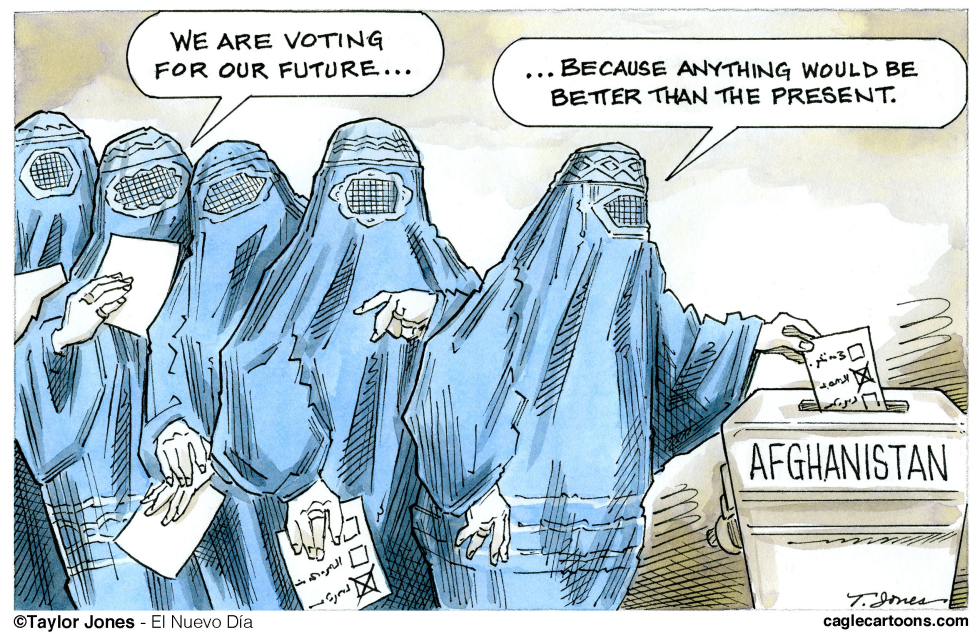 Afghan elections - COLOR