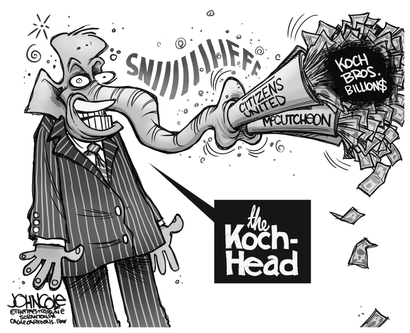The Koch-head BW