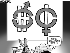 PAY EQUALITY by Steve Sack