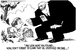 UNTAXED EASTER by Rick McKee