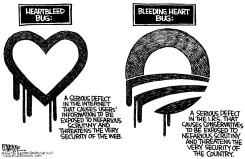 HEARTBLEED BUG by Rick McKee