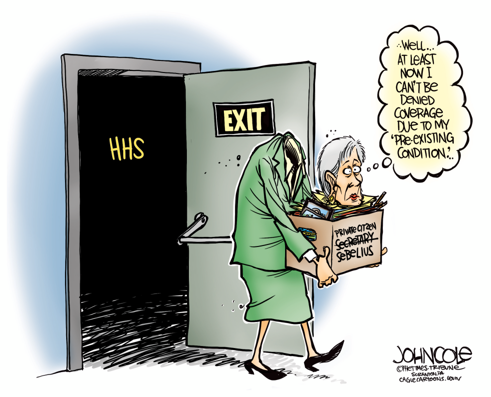 Sebelius resigns COLOR