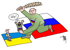 PUTINS EXCUSE by Arend Van Dam