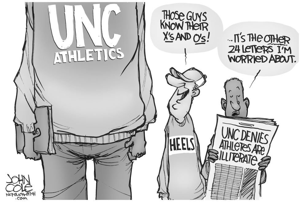LOCAL NC -- UNC athletic scandal BW