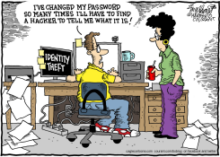 IDENTITY THEFT  by Bob Englehart