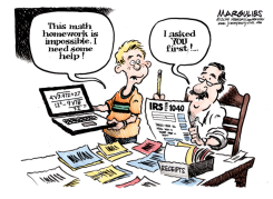 APRIL 15 TAXES  by Jimmy Margulies