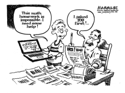 APRIL 15 TAXES by Jimmy Margulies