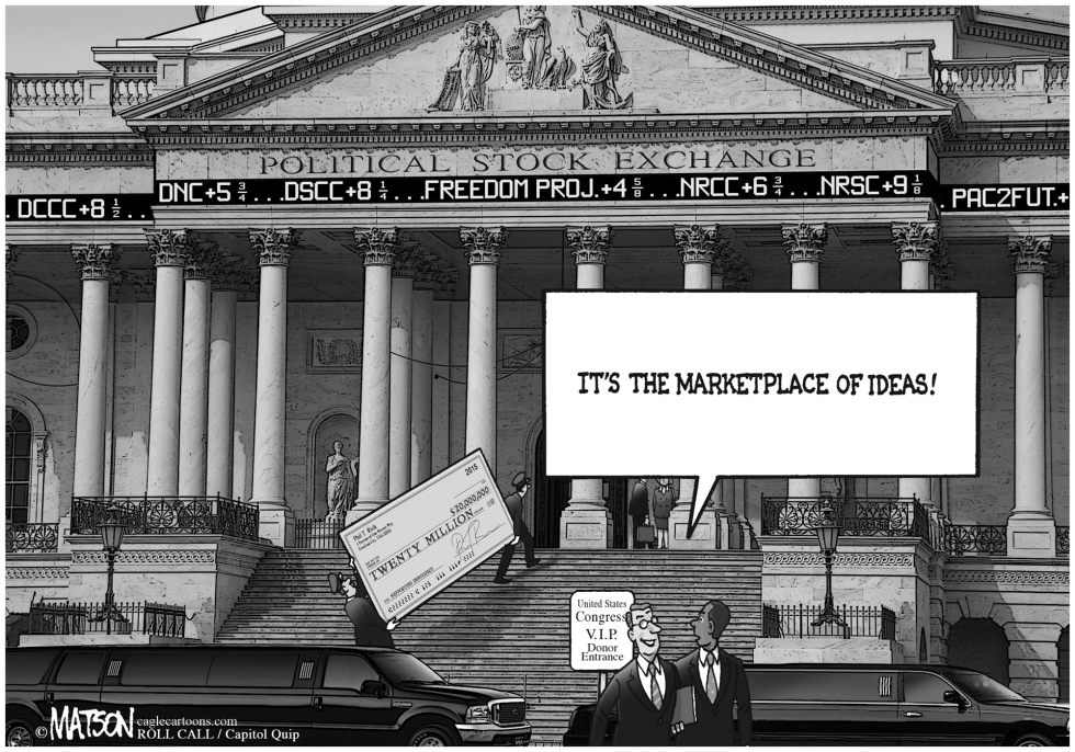 Big Party Donors Make Congress the Marketplace of Ideas