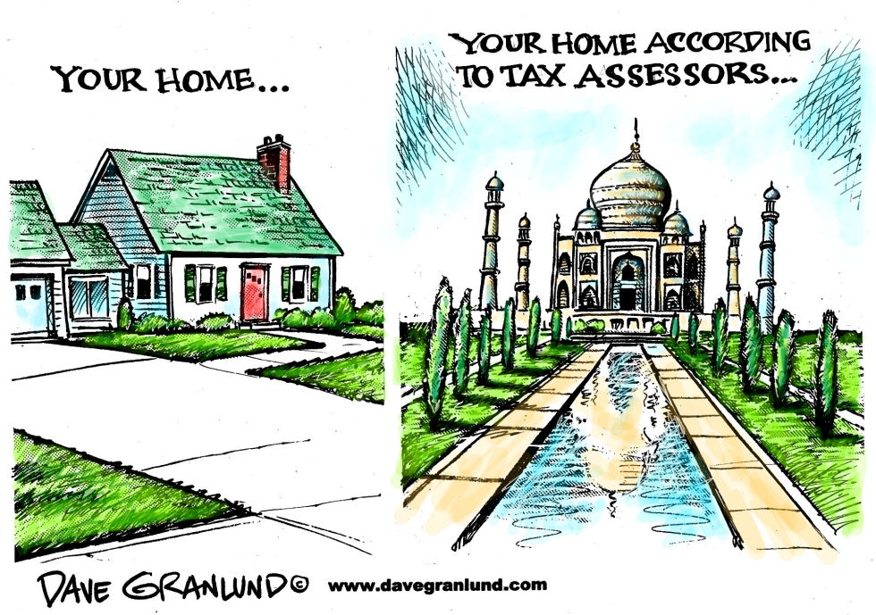  TAX ASSESSORS by Dave Granlund